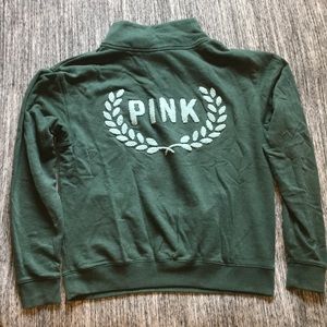 Victoria’s Secret pink 3/4 zip